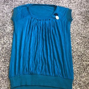 Turquoise blouse